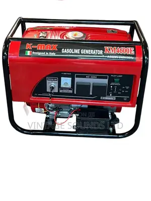 K-Max KINGMAX 4600E 2.4 Kva Petrol Generator ( BEAND NEW )
