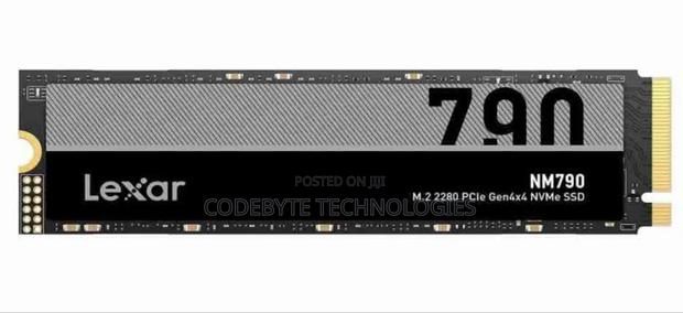 Lexar Lnm790 Internal SSD M.2 Pcie Gen 4*4 Nvme 2280 - 1tb