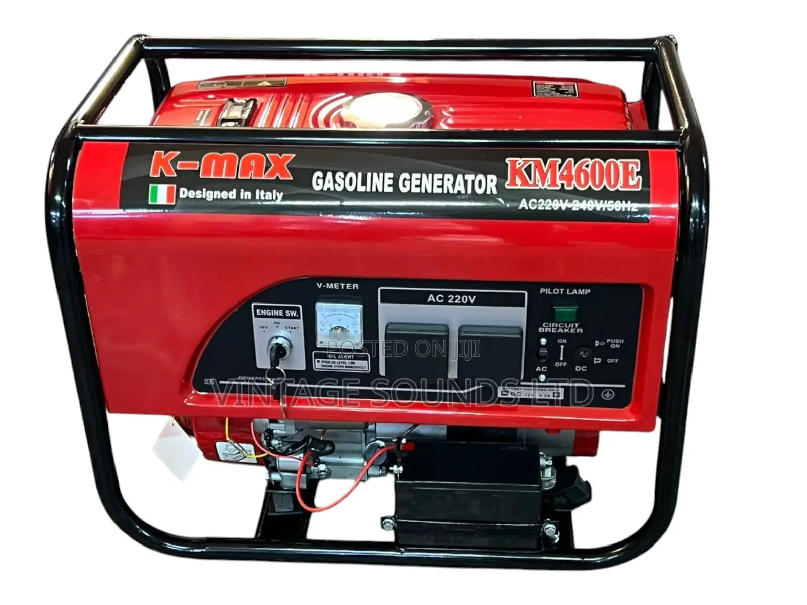 K-Max KINGMAX 4600E 2.4 Kva Portable Petrol Generator