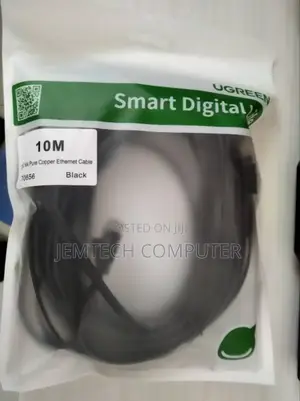 UGREEN Cat 6 U/Utp Lan Cable 10m (Black)