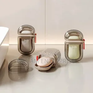 Travel Soap Dish Case(Clear)