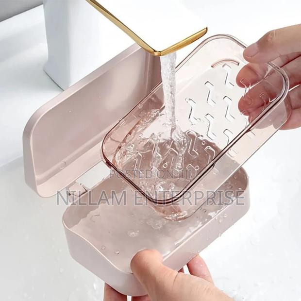Travel Soap Dish Case(Clear) - thumbnail 4