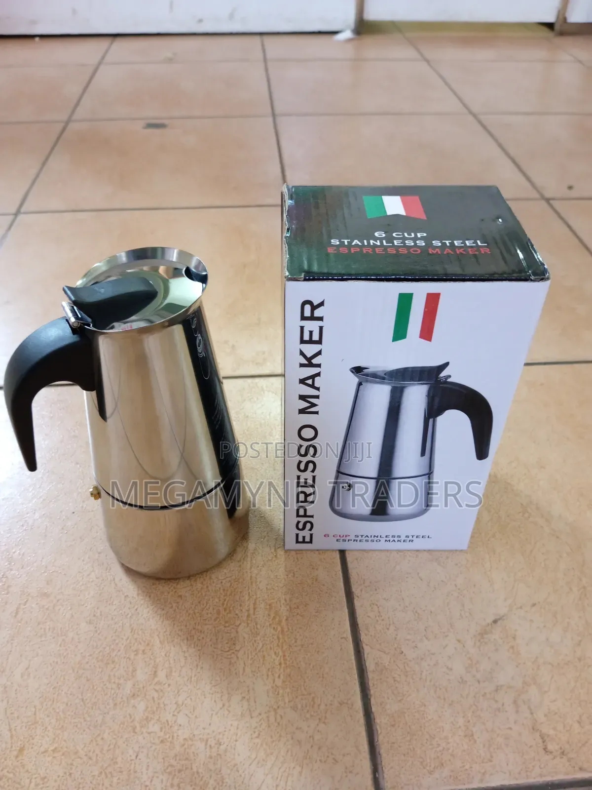 Espresso Maker 600ml/Moka Pot/Stainless Steel Coffee Maker