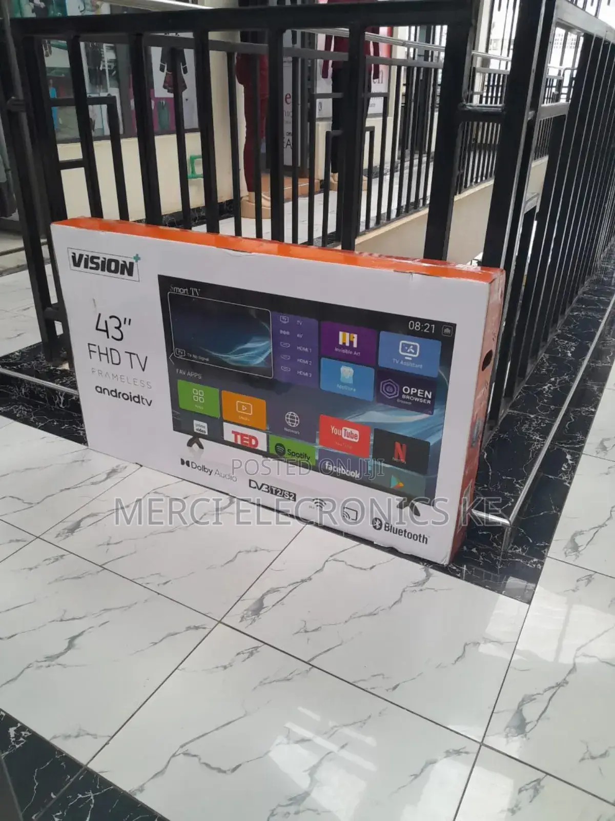 Vision Plus 43 Inch Android Smart Full Hd Tv Vp8843s