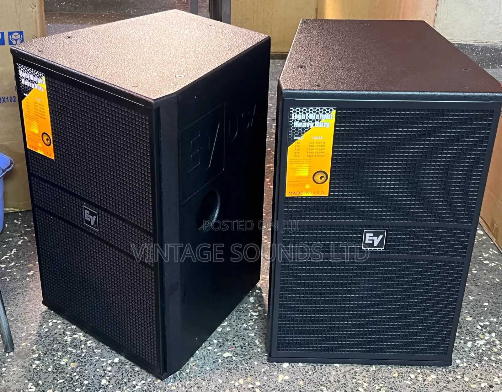Ev Ds115 Electro-Voice 15”Midrange/ Midbass Advanced Speaker