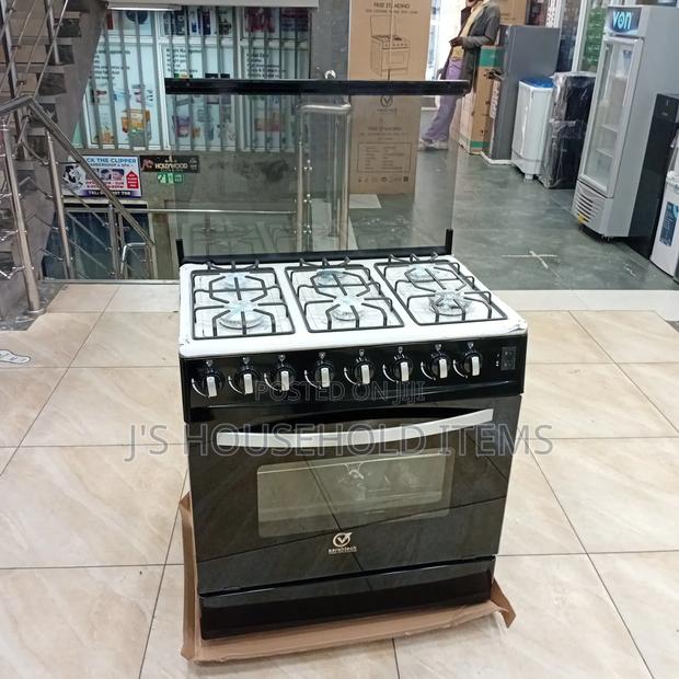 "Sarahtech 6-Burner Gas Cooker: Unleash Cooking Power - main view