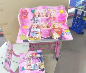 Adjustable Kids Table Pink - main view