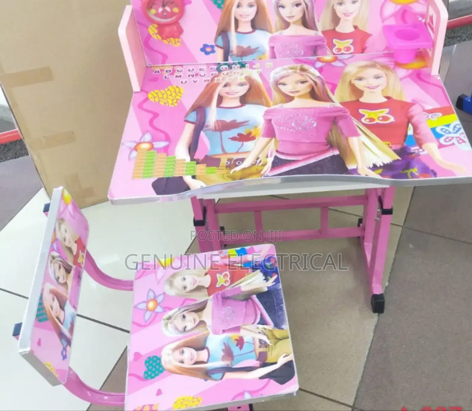Brand New Adjustable Pink Kids Table