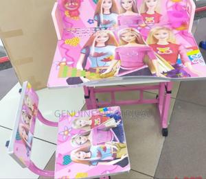 Brand New Adjustable Pink Kids Table - main view