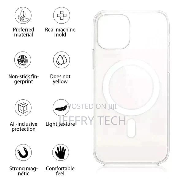 iPhone 14 Pro Max Clear Transparent Case With Magsafe - thumbnail 3