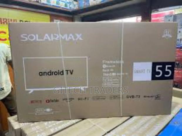 Solar Max 55 Inches Smart Android Tv