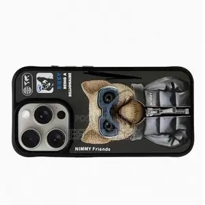 iPhone 14 Pro Nimmy Embroidery Jacket Series Case - Bull Do