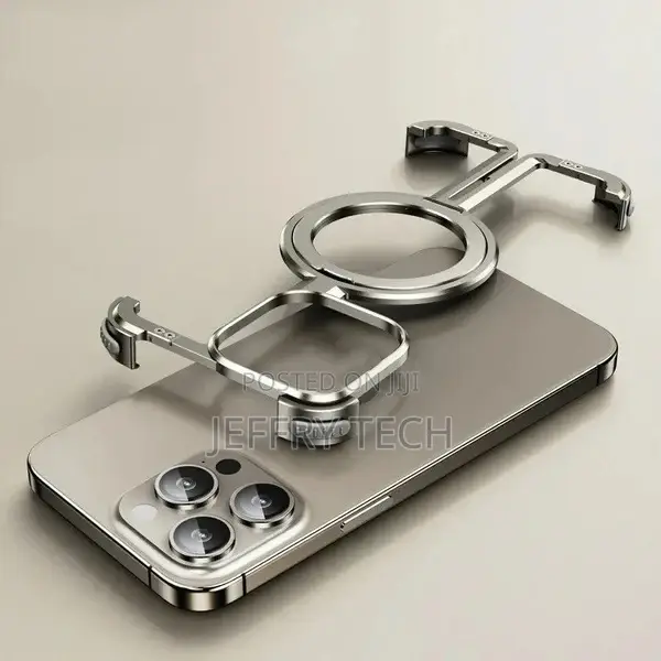 iPhone 15 Pro Pure Metal Framless Magnetic Impact Resistance
