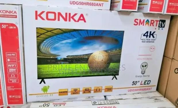 Konka 50 Inches Smart Android Frameless - thumbnail 2