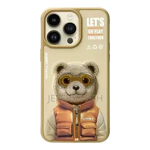 iPhone 15 Pro Nimmy 3D Cool Cute Embroidery Jacket Series