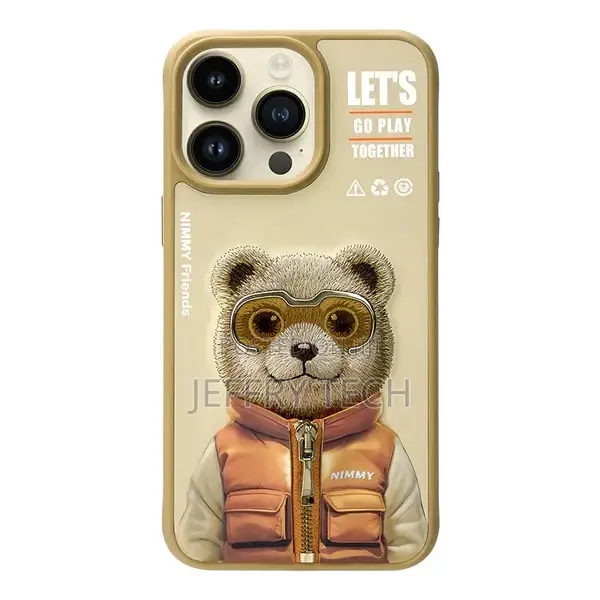 iPhone 15 Pro Nimmy 3D Cool Cute Embroidery Jacket Series