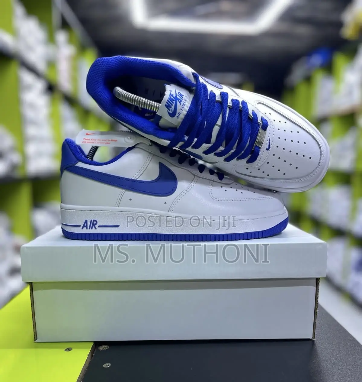 Nike Airforce 1 Low White Medium Blue 38-45