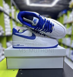 Nike Airforce 1 Low White Medium Blue 38-45 - thumbnail 2