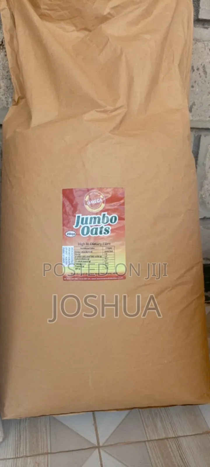 Jumbo Oats at 320 Per Kg
