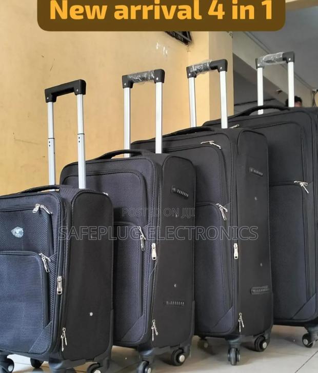 New Travel Suitcase - Fabric Case Material 4 In1 Bags