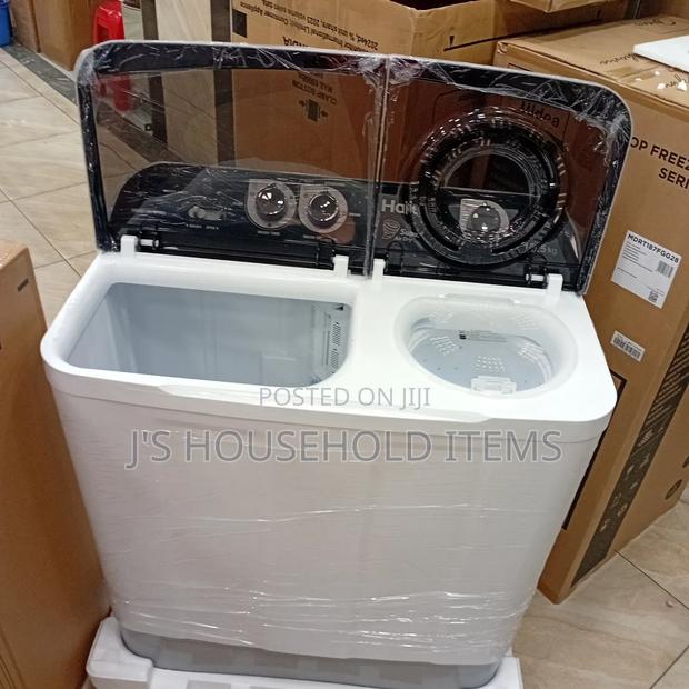 Powerful Convenient:Haier 10.5kg Twin Tub Washing Machine