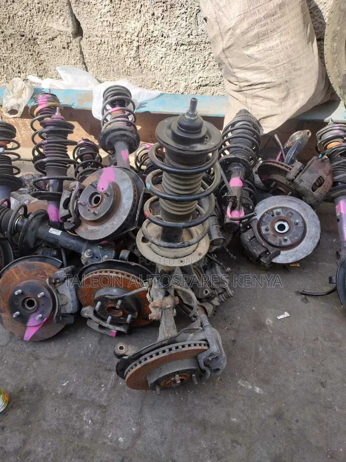 Toyota Fielder 161 Complete Shock