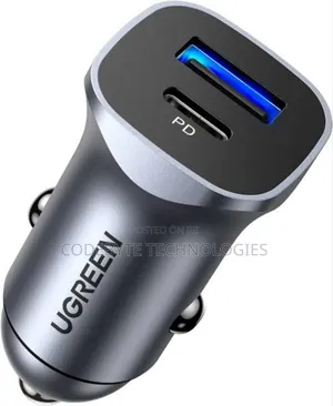 UGREEN 2-Port Fast Car Charger