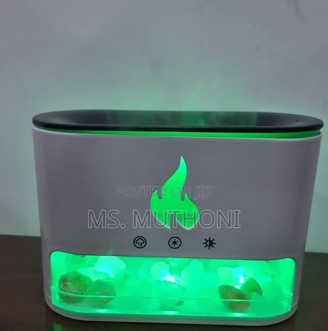 10W Salt Stone Fire Place Aroma Diffuser Humidifier
