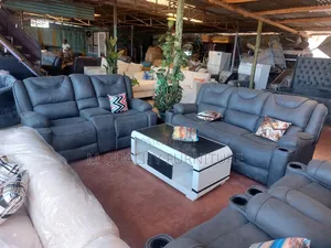 New 7 Seater Semi Recliner Couch