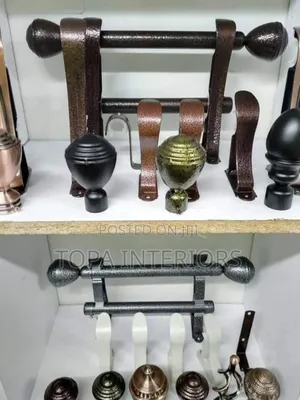 Strong Locally Made Window Curtain Rods for Hanging Curtains