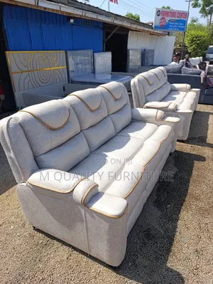 6 Seater Semi Recliner Living Room Couch