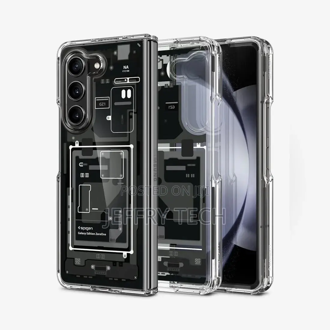 Samsung Galaxy Z Fold 5 Ultra Hybrid Back Cover Case