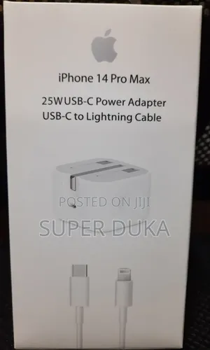 iPhone C to Lightning Cable.25W Apple Complete Fast Charger