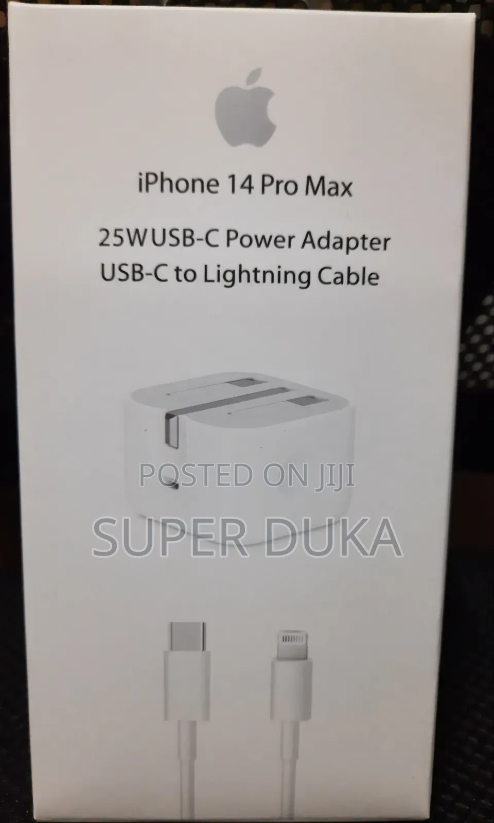 iPhone C to Lightning Cable.25W Apple Complete Fast Charger