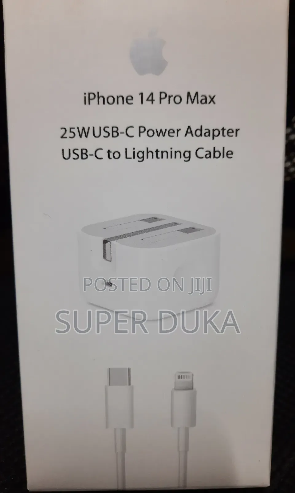 Original iPhone 25W Fast Charger Set.Type C to Lightning