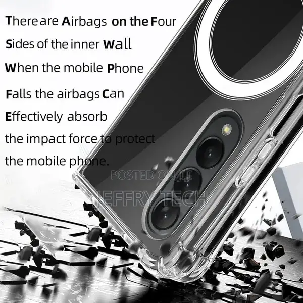 Samsung Galaxy Z Fold 4 Anti-Knock TPU Transparent Magsafe