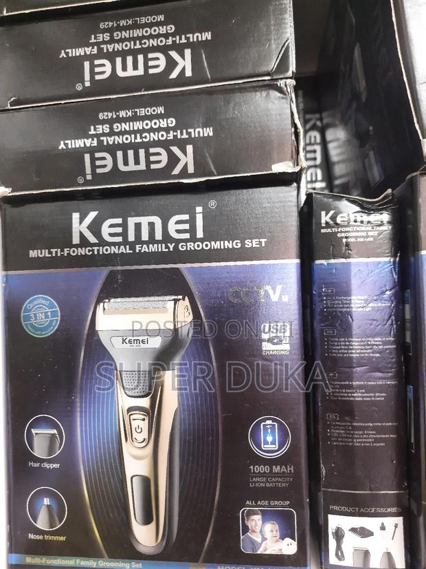 KEMEI Nose Trimmer.Hair Clipper.USB Charging Grooming Set