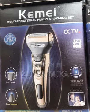 Kemei Multifunctional Family Grooming Set.Rechargeable 1429