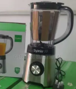 1.5 Litres Syinix 2 in 1 Blender Machine Stainless Steel SY1