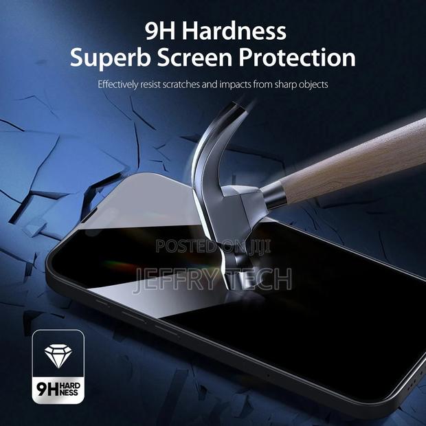 iPhone 13 Pro Anti Spy Privacy Tempered Glass Screen Protect - thumbnail 2