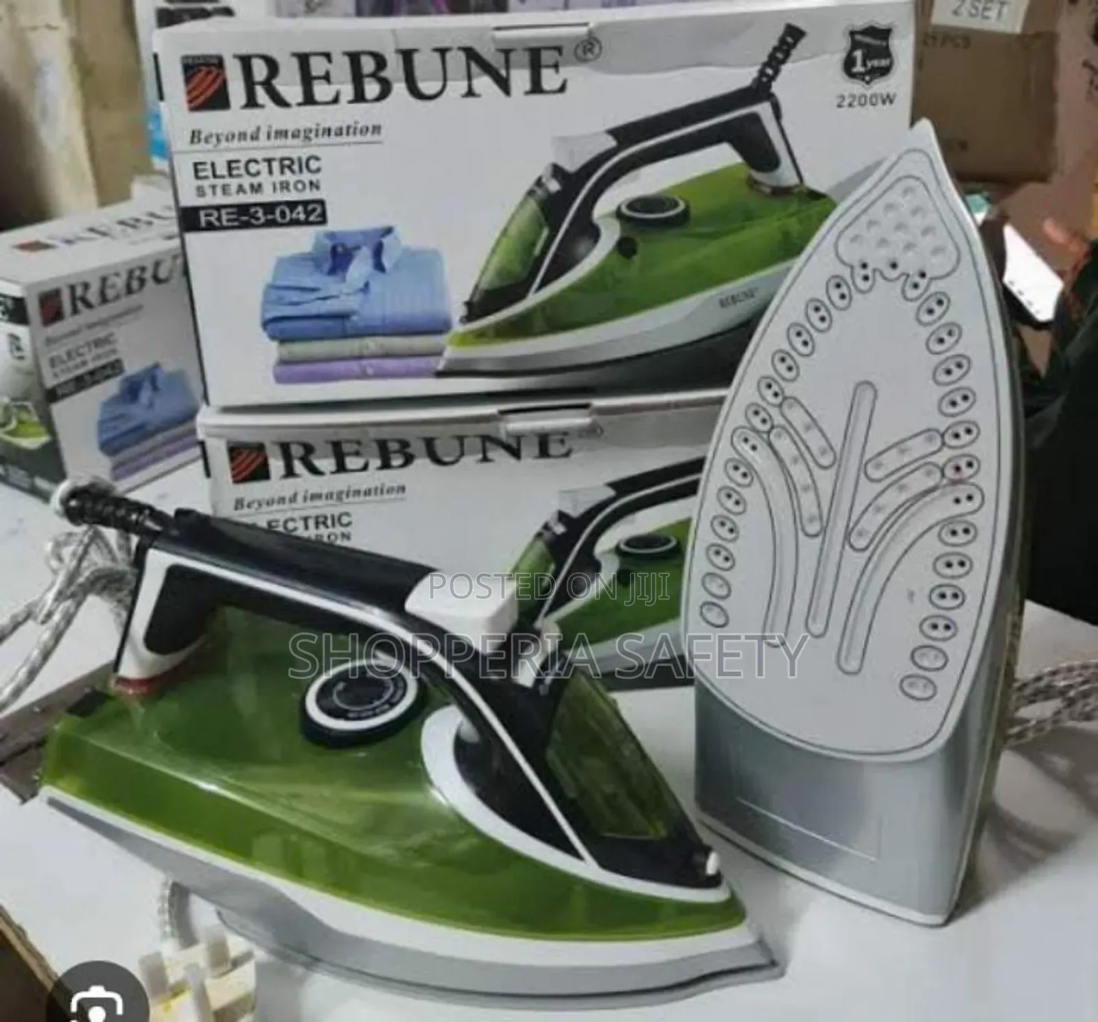 Steam Iron Box- Rebune