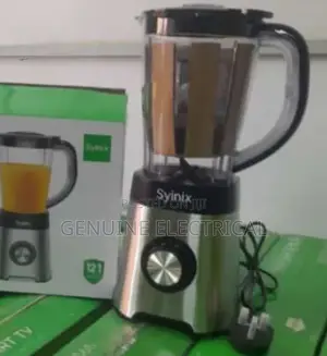 1.5 L Syinix 2 in 1 Blender Machine Stainless Steel SY1