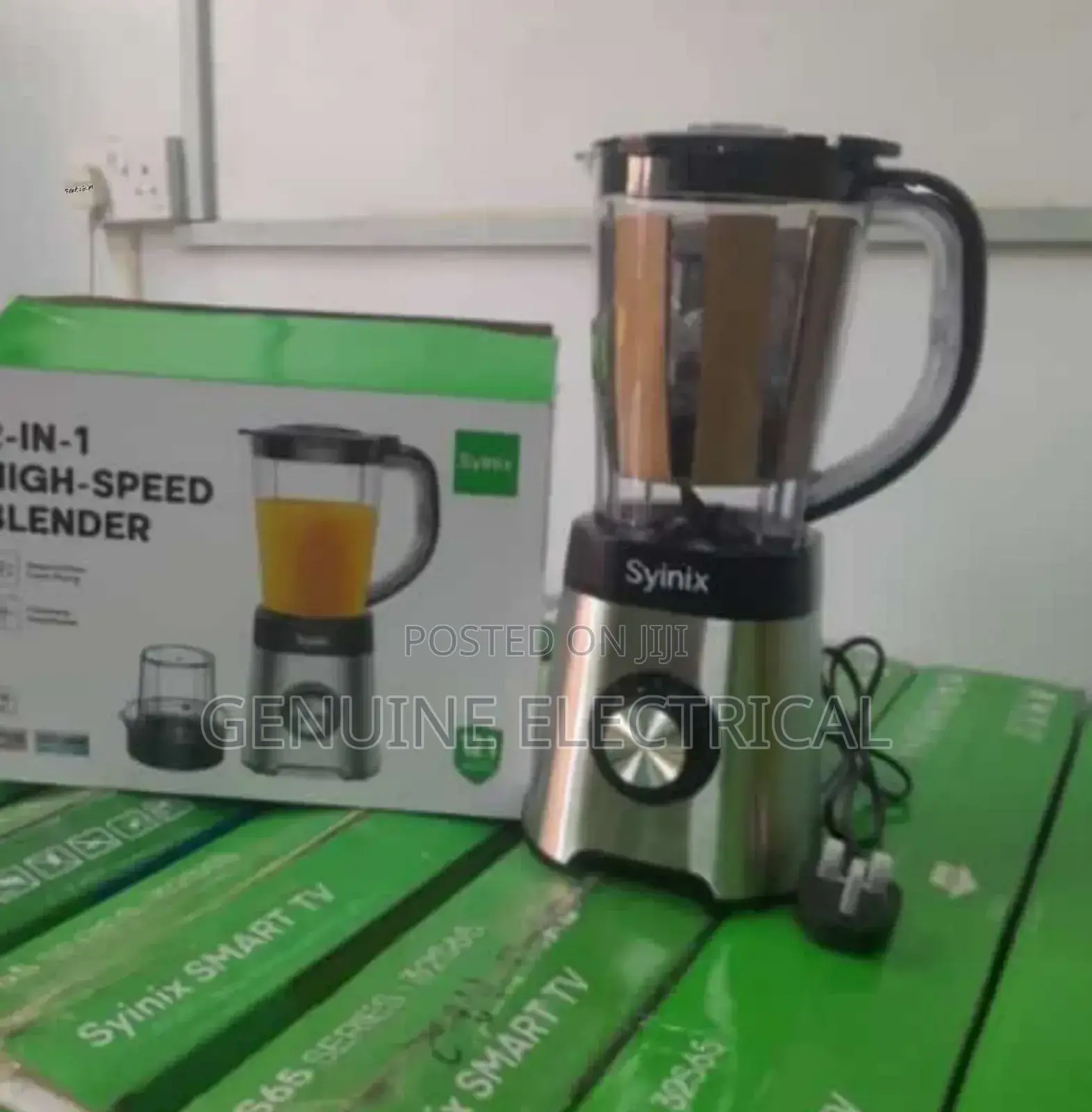 1.5 Litres Syinix Blender Machine Stainless Steel SY1