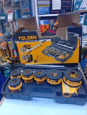 Tolsen 9pcs Pipe Threading Tool Kit - thumbnail 2