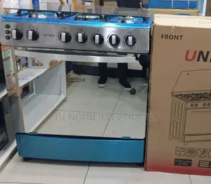 60*80 Unitech 5 Burner Standing Full Gas Cooker UN/FG