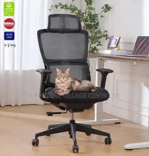 Office Chairs; Executive High-Back Mesh Adjustable Seat