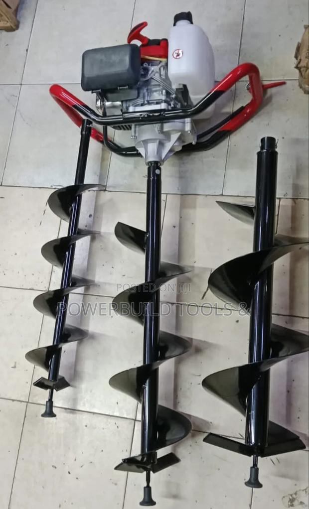 Earth Auger 4 Stroke With Drill Bits