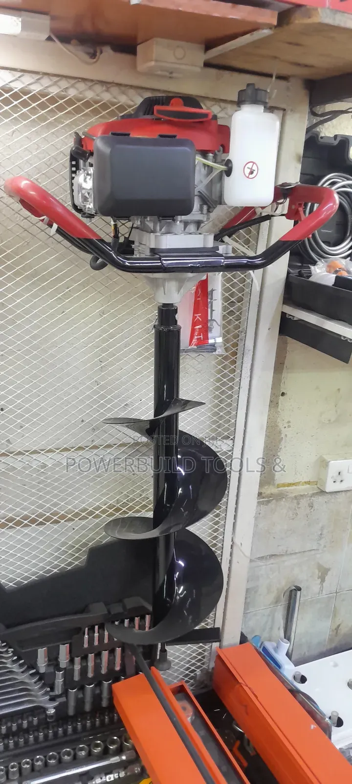 Earth Auger 4 Stroke With Drill Bits