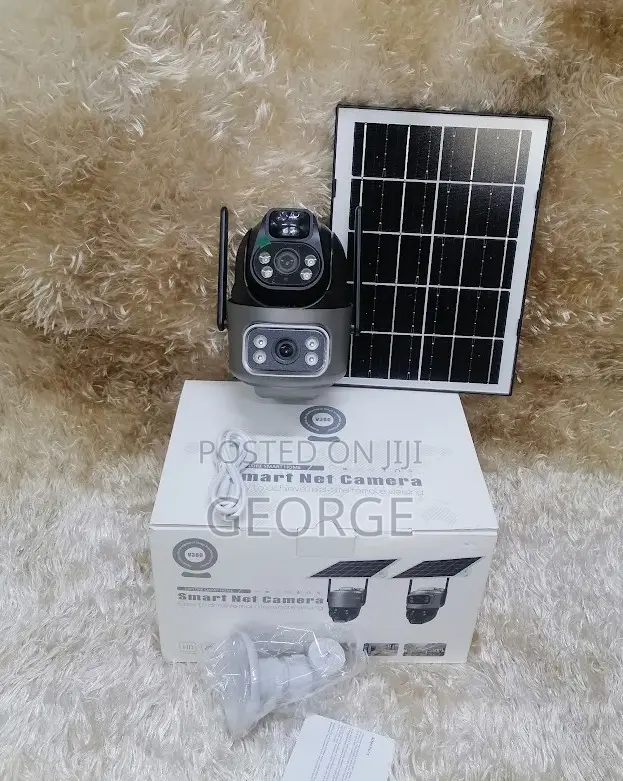 Best Quality Solar Camera 4G Dual Lens SIM Slot 2MP PTZ