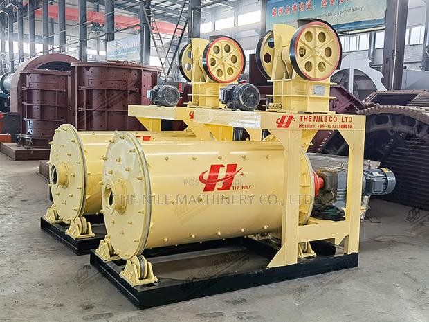 Small Ball Grinding Mill Working With Jaw Crusher for Lime
